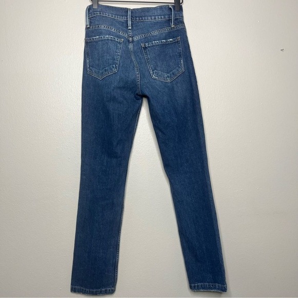 Frame‎ Women Jeans 24" Le Sylvie Slender Straight Leg Denim Wash Stretch Western - Picture 7 of 11